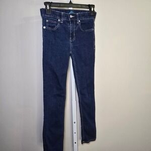 Thereabouts Girls Dark Wash Denim Skinny Fit‎ Adjustable Waist Jeans sz 12